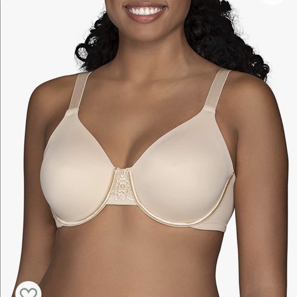 Vanity Fair Women's Beauty Back Smoothing Minimizer Bra (38DDD)